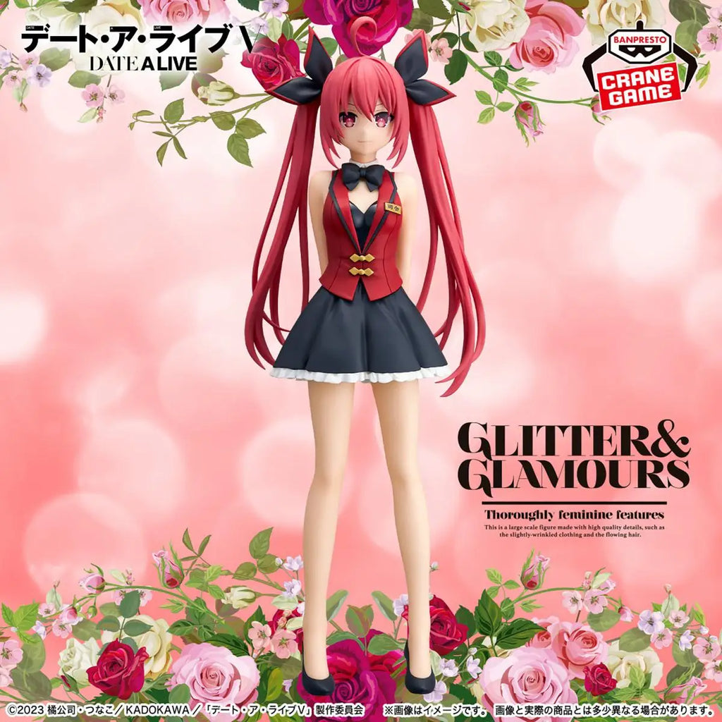 21cm BANDAI Original BANPRESTO KOTORI ITSUKA DATE A LIVE GLITTER&GLAMOURS Anime Figures Doll Model Collectible Toy Festival Gift