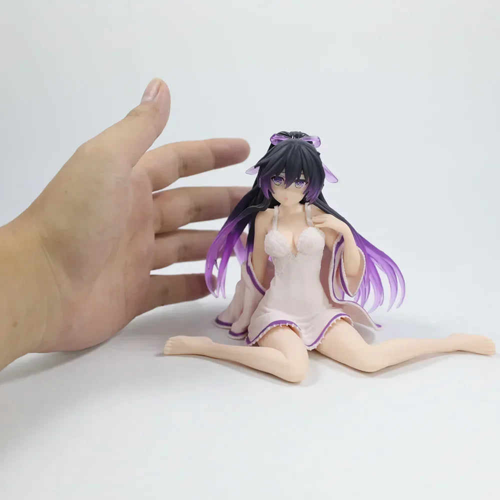 11cm Date A Live V Sexy Anime Girl Figure Kurumi Tokisaki Nightwear Action Figure Tohka Yatogami/Yoshino Figurine Model Doll Toy
