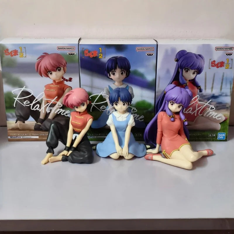 In Stock Original SEGA Luminasta Ranma 1/2 19cm Shampoo Tendou Figure Anime Desktop Decoration Model Collections Boy's Toy Gift