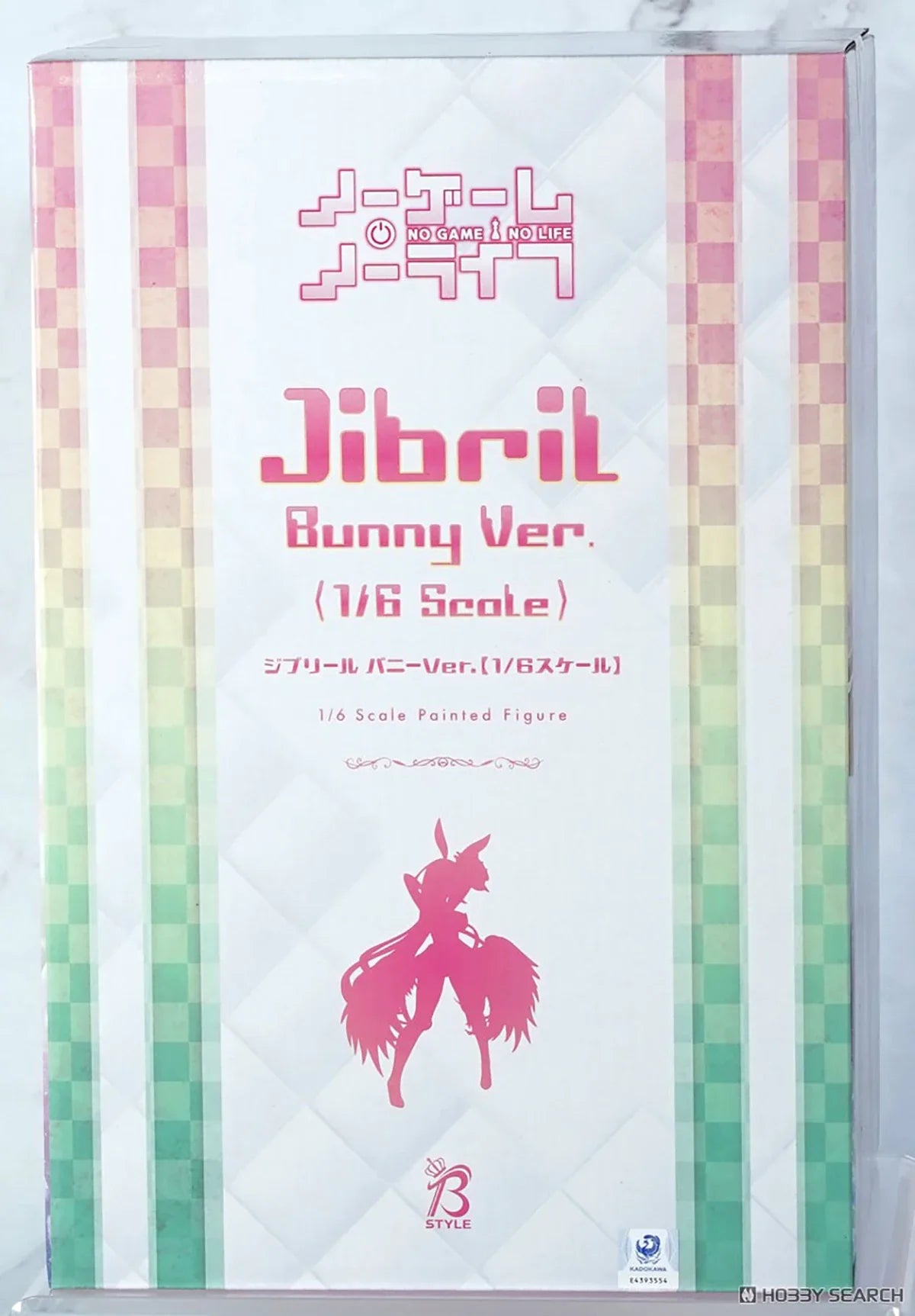 FREEing No Game No Life Jibril Bunny Ver 1/6 Pre-painted Anime Figure Collection B-style H300mm In Stock Original