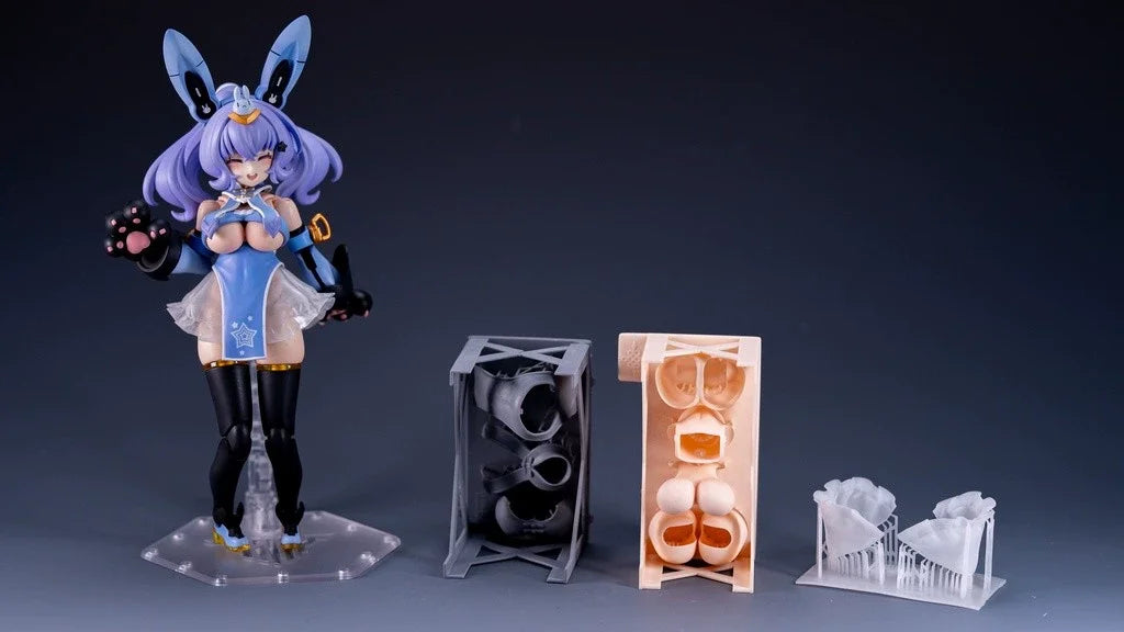 【No Figure】Handmade 1/12 Scale Mecha Girl Ancient Chinese Style Skirt Conversion Parts For 6inch Kotobukiya Action Figure