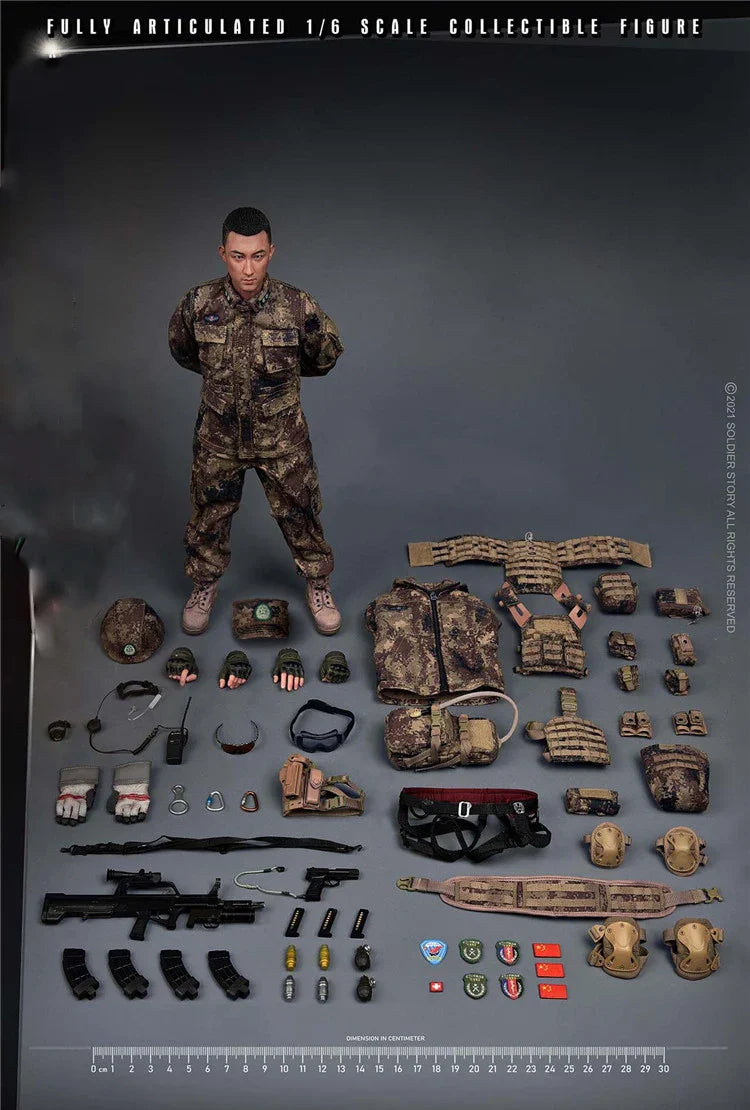 Soldier Story SS119 1/6 Männliche chinesische Armee Spezialkräfte Modell Komplettset 12'' Actionfigur Auf Lager Für Fans Sammlung