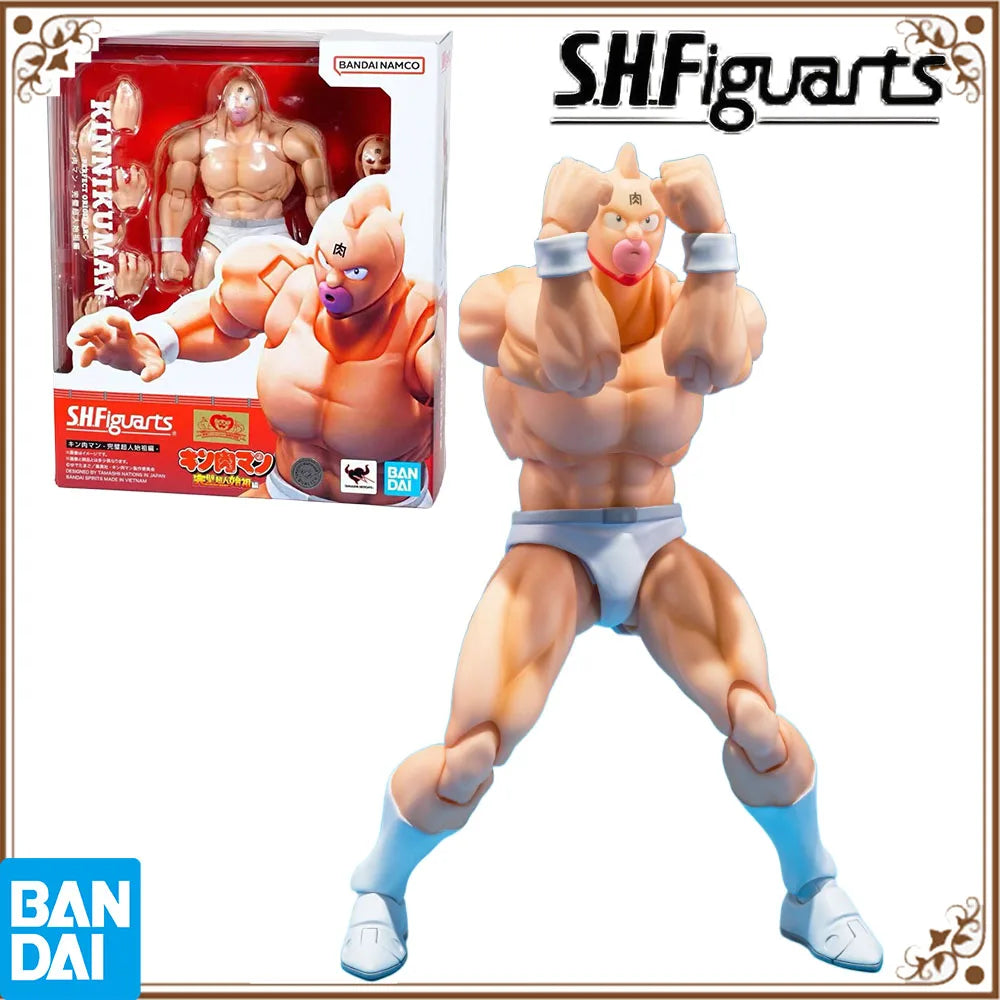 100% Authentic In Stock Bandai S.H.Figuarts Kinnikuman: Perfect Origin Arc Kinnikuman Action Figure Collection Model Toy