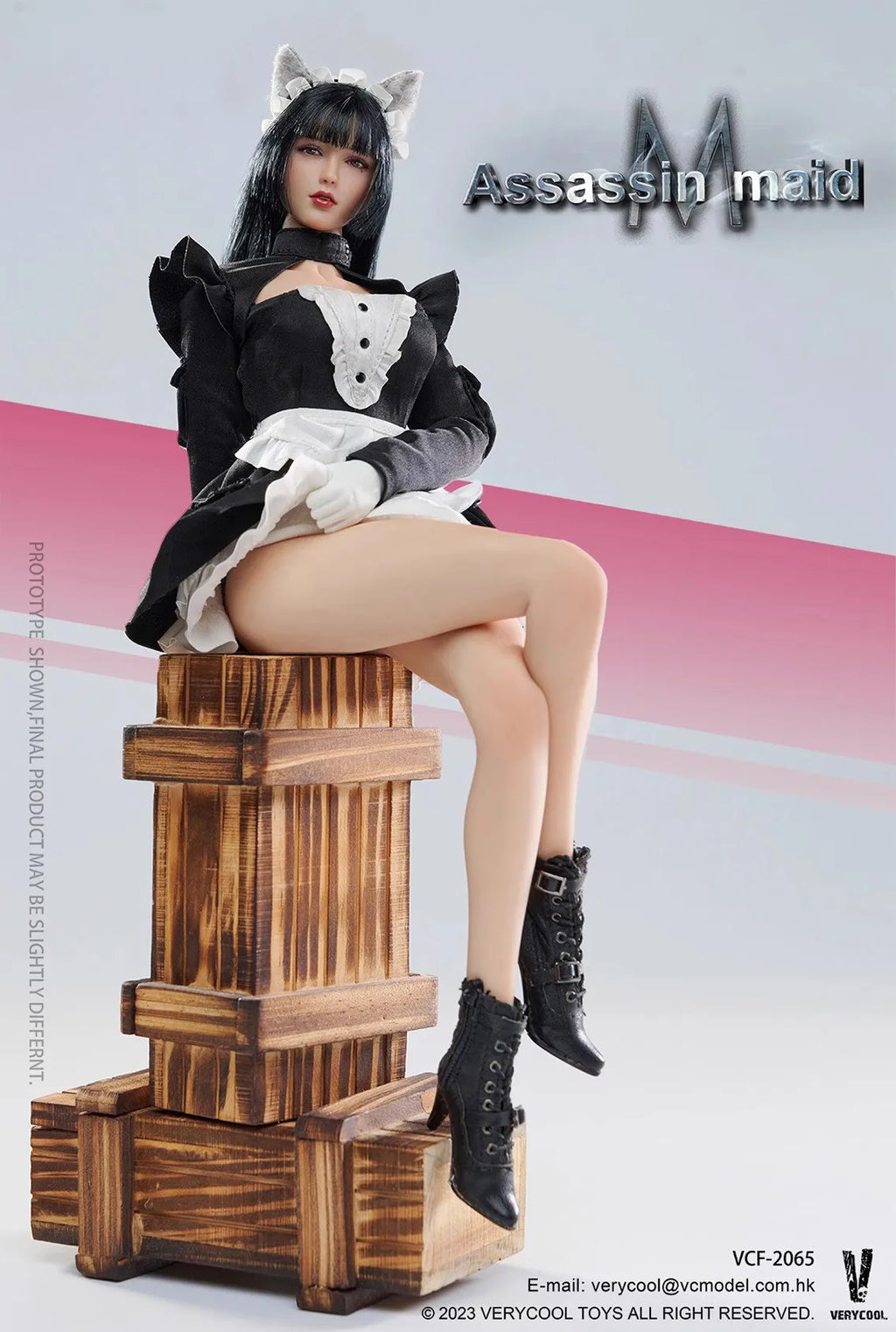 Original VERYCOOL VCF-2065 1/6 Soldatin Assassine Ermordet Dienstmädchen Komplettset 12Inch Actionfigur Modell Sammlerstück