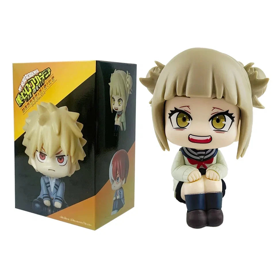 10cm Boku no Hero Academia Anime Figure Midoriya Izuku Action Figure Bakugo Katsuki/Todoroki Shoto Figurine PVC Collection Toys