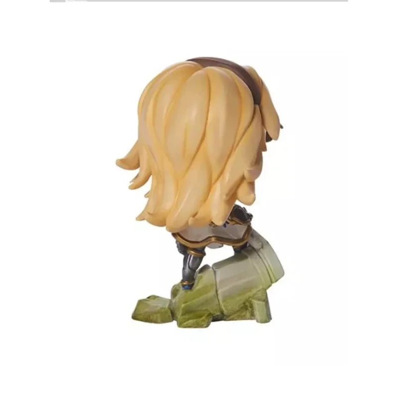 Original LOL League of Legends Radiant Girl Lux Figure Q Version Animation Action Figure Collection Ornament Model Toy Gift