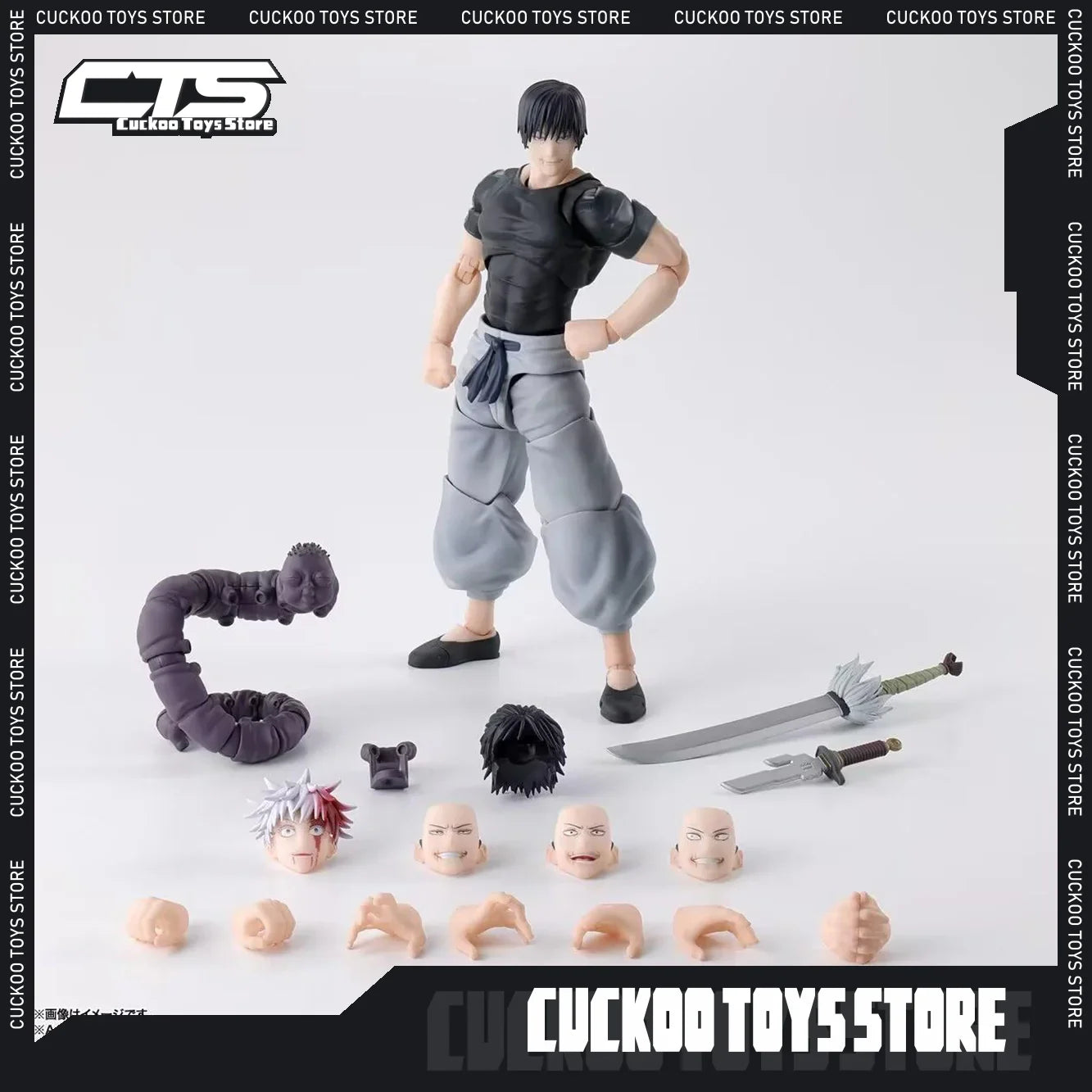In Stock S.H.Figuarts Shf Toji Fushiguro Model Kit Anime Action Fighter Finished Model Gift For Children Toys Gifts