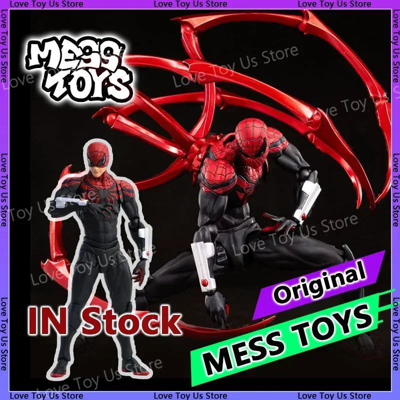 Original Mess Toys Superior Spider-Man Figur – Doctor Octopus Peter Parker Nachbar Anime Action Spielzeug