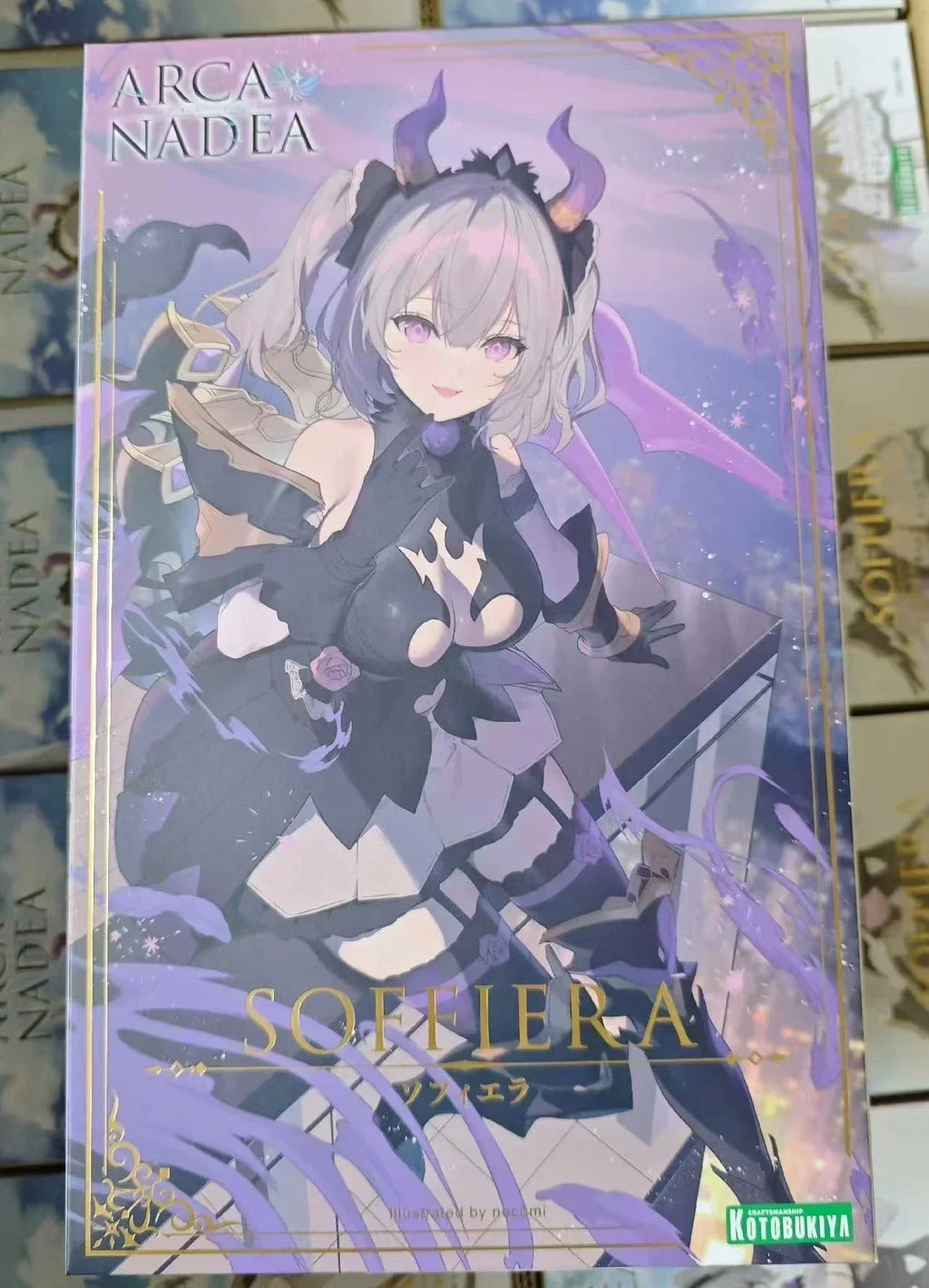 Kotobukiya Original AR007 ARCA NADEA, ARCANADEA SOFFIERA Anime Character Assembly Machine Girl Model Toy Gift Collection