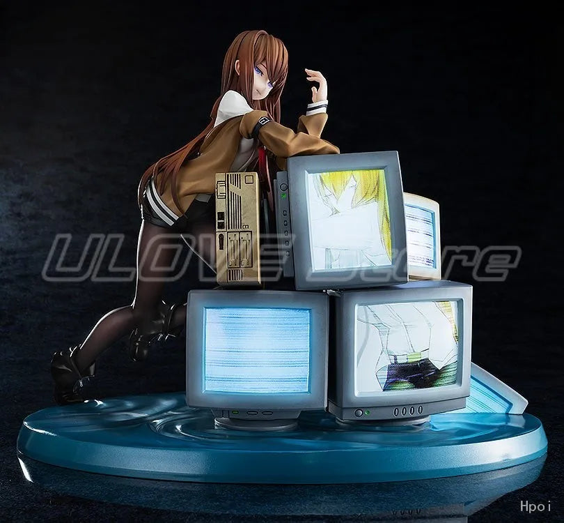Original KADOKAWA KDcolle STEINS GATE 0 Makise Kurisu Animation Figures Model Gifts Collection Ornaments