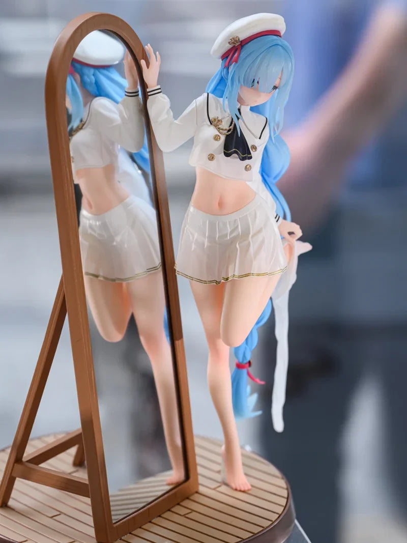 New Original Myethos Gift Azur Lane 19.5cm Hms Janus About Changing Clothes Time Model Action Figure Collecting Toy Gift Stock