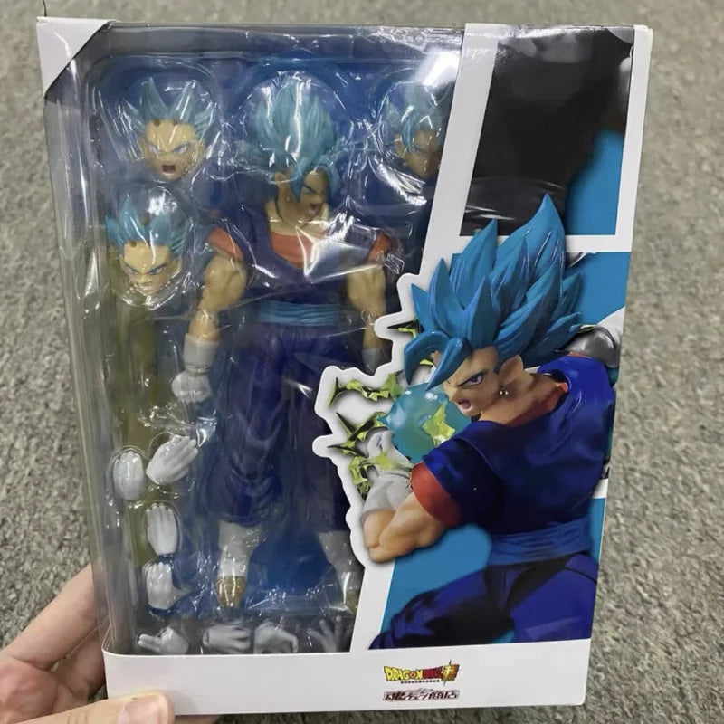 Dragon Ball Super Vegito Blue Action Figure Vegetto S.H.Figuarts Shf Super Saiyan God Pvc Anime Model Decoration Gift Toys