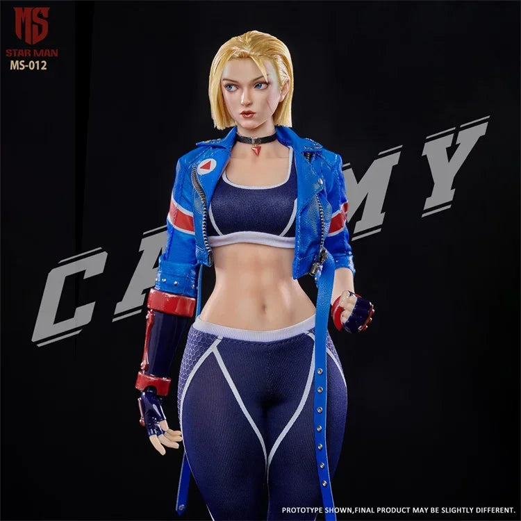 【In stock】STARMAN 1/6 Female Agent-Blue Bee MS-012 Glue-encapsulated Action Figure Model Gift Collection