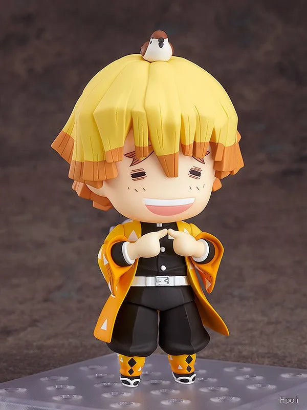 GSC Original Nendoroid Series No.1334 Zenitsu Agatsuma Out of Print Peripheral Figure Toys for Boys Gift Collectible Ornaments