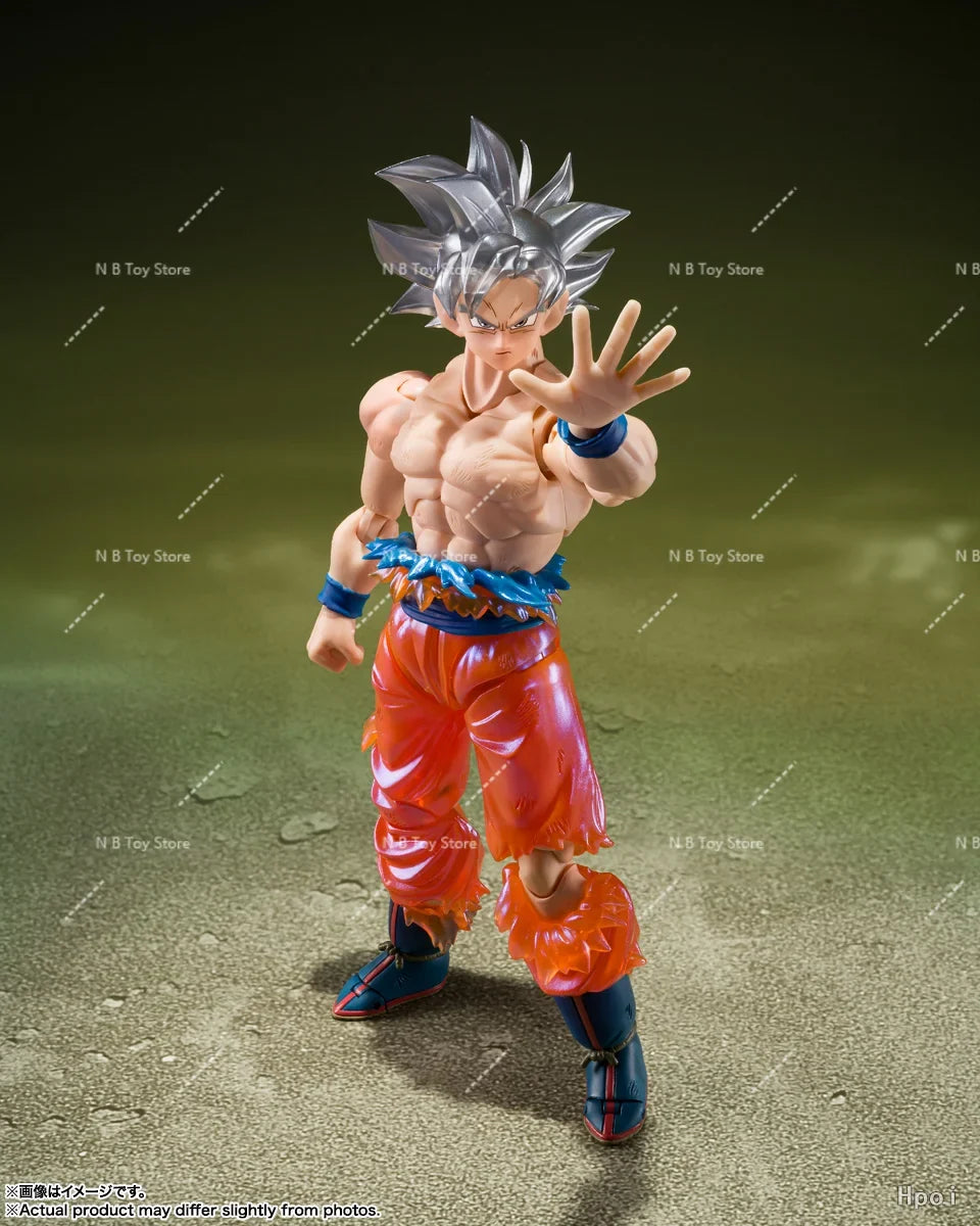 In Stock Bandai TNT Dragon Ball S.H.Figuarts SHF TNT Son Goku Ultra Instinct Limits Super Surpassedi Anime Action Figures Toys