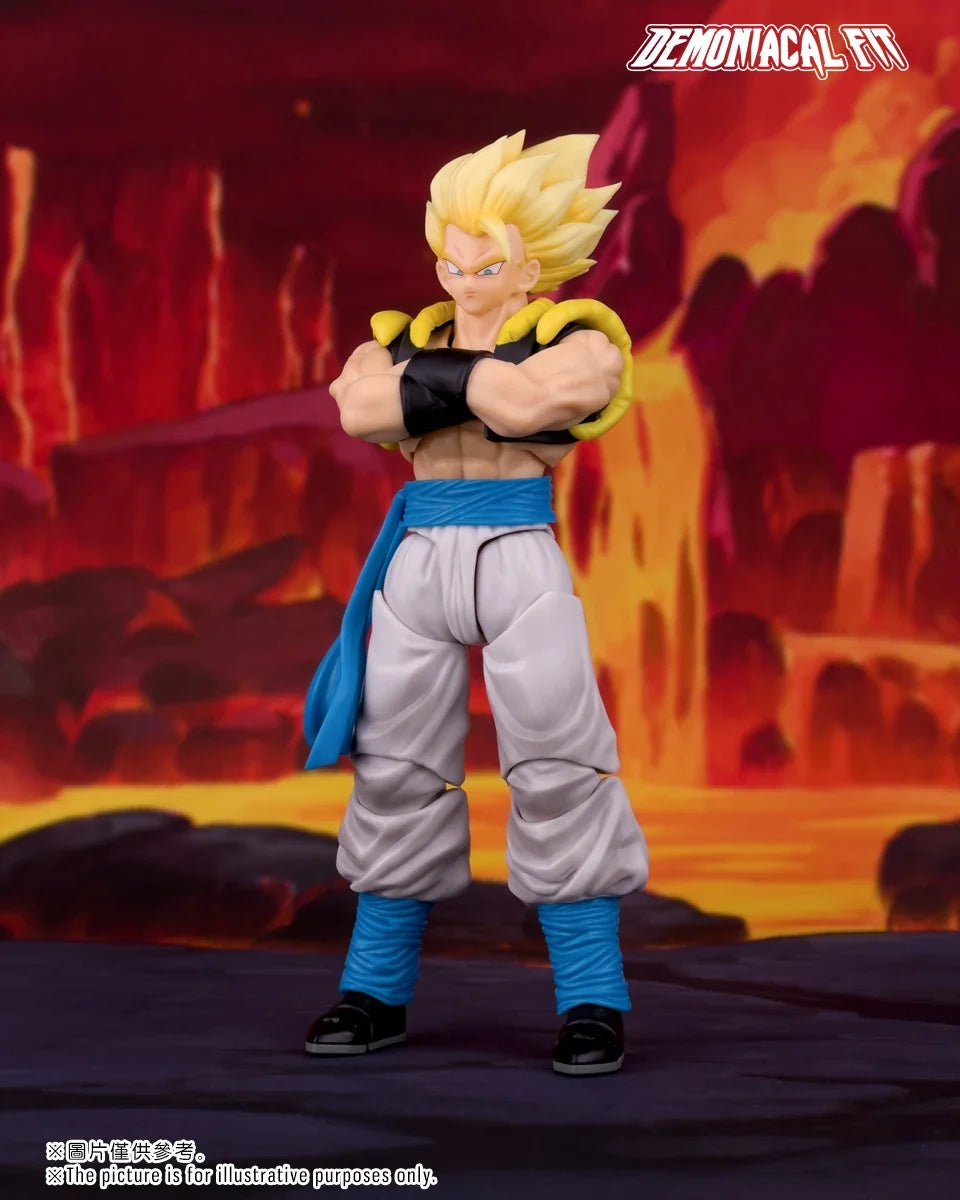 New Hot Demoniacal Fit Hero Waltz Super The Ultimate Dance Sailan Gogeta Shf Action Figures Model Toy Surprise Christmas Gift
