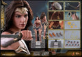 Original HOTTOYS 1/6 MMS451Justice League Wonder Woman Action Figure Model Toys12-inch Collection Scene Ornament Gift
