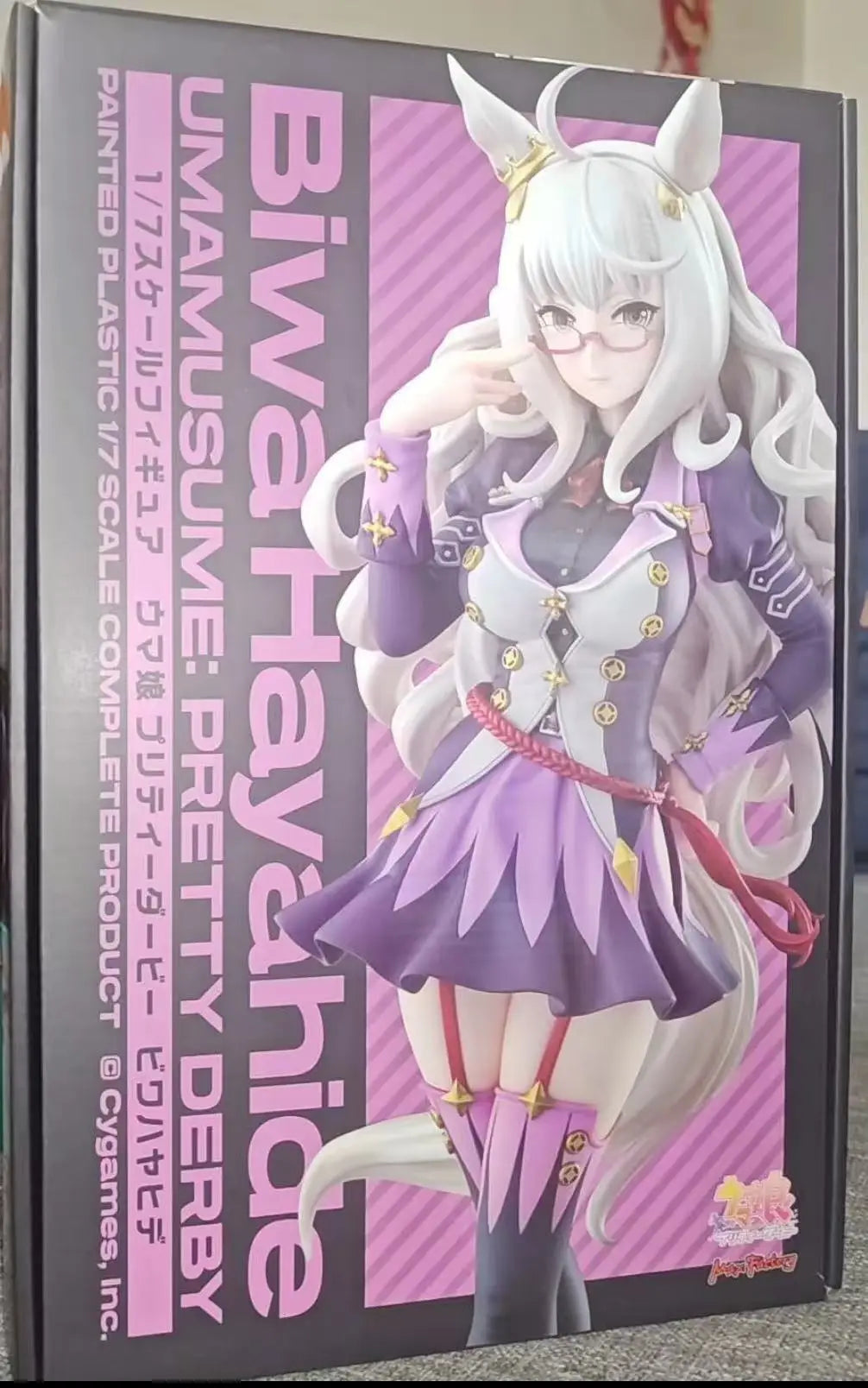 Max Factory Pferd Pretty Derby Hübsches Mädchen Biwa Hayahide 1/7 Maßstab Anime-Figurenmodell