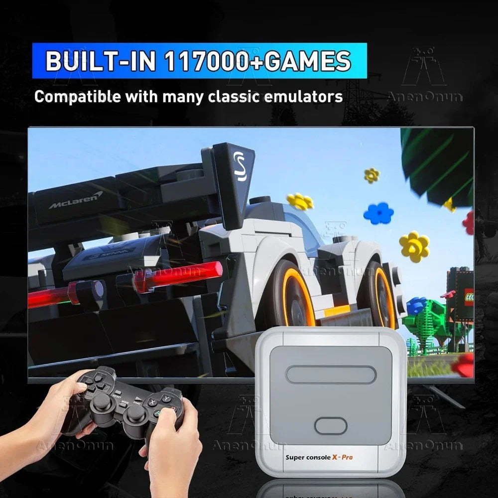 4K Gamebox Built-in 117000 Game 70 Emulator High Quality Video Game Console Android TV Box High Performance Emuelec Game Machine