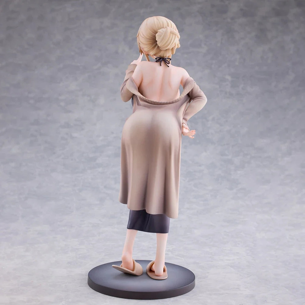 Original illustration figurine Erin action figure pajama version beautiful girl Erin figurine PVC model statue ornament toy gift