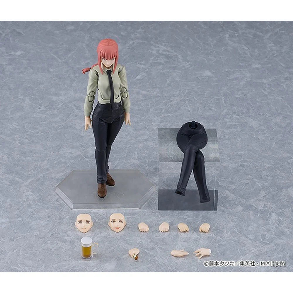 Genuine Original Max Factory figma 617 Makima Anime Character Figure Movable Model Children's toys Gifts In Stock