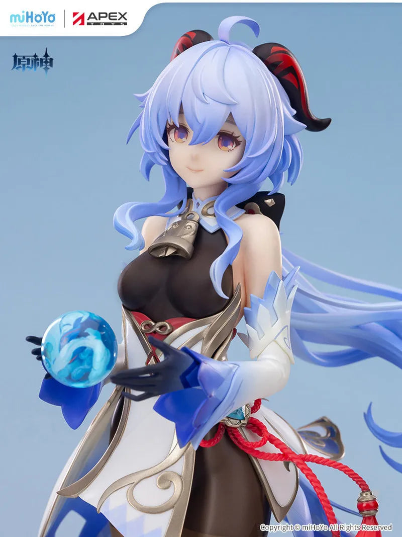 Genshin Impact Ganyu 1/7 Scale Anime Figure MiHoYo APEX Toys Xun Xun Shou Yue Ver. Collectible Statue Game Peripheral For Fans