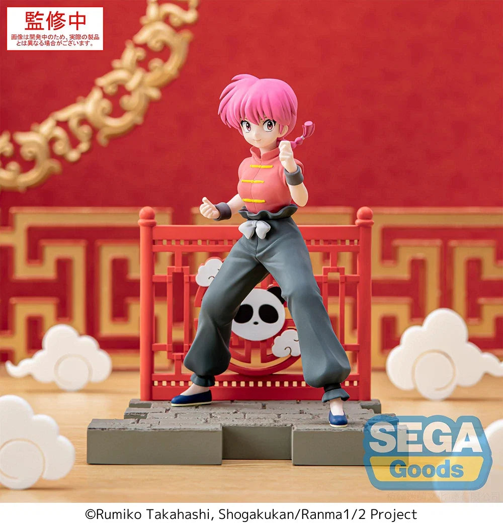 In Stock Original Sega Luminasta Ranma 1/2 2024 Shampoo Megurine Luka Collectible Table Decoration Animation Figures Model Toys