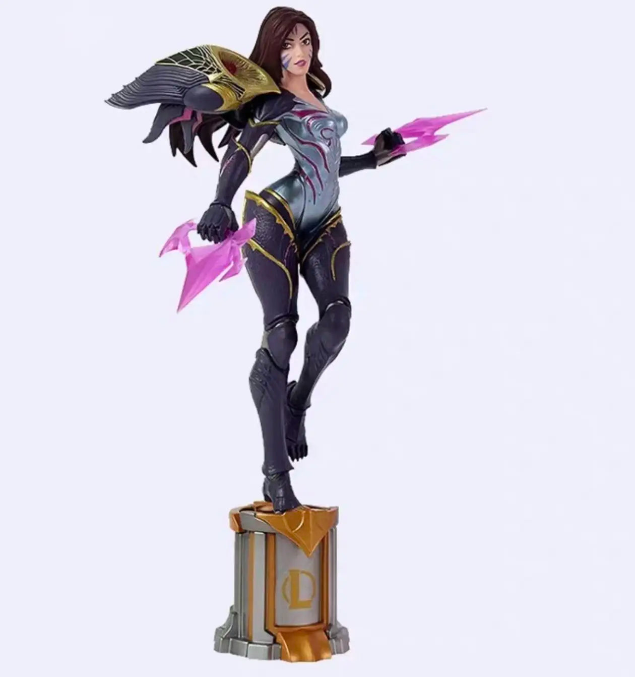 League of Legends Anime Figurine 22cm Luxanna Crownguard Lux Kaisa Jinx Action Figure Customizable Tiktok Trend Birthday Gift