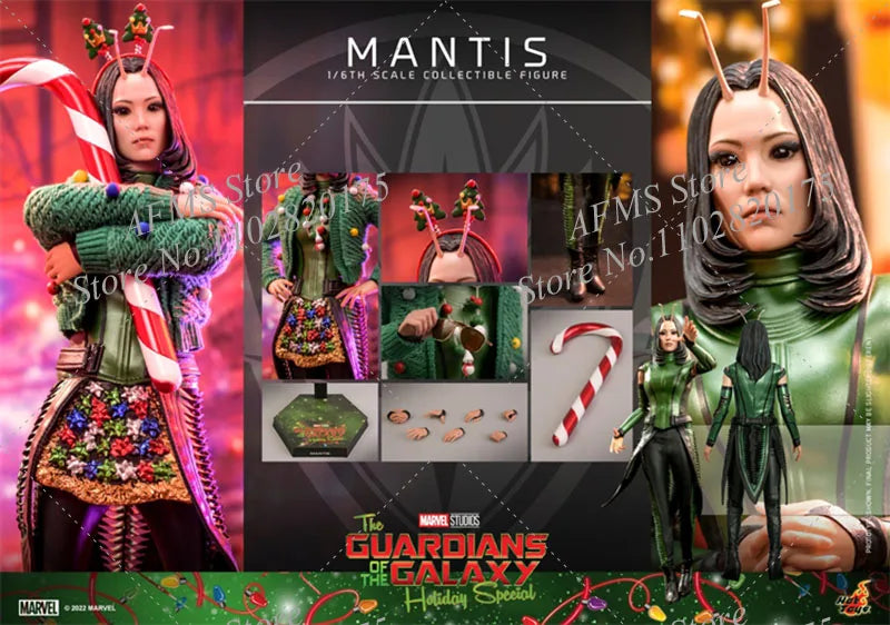 HOTTOYS TMS094 1/6 Scale Collectible Figure Mantis Pom Klementieff The Guardians Of The Galaxy Holiday Special 12Inch Doll Model