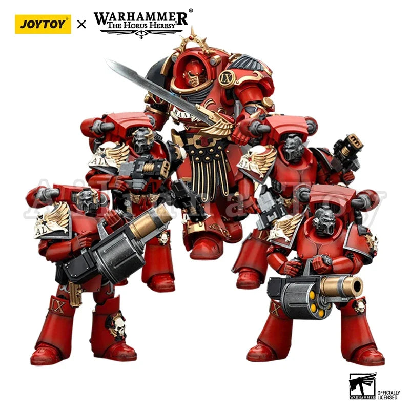 JOYTOY 1/18 Action Figure The Horus Heresy Blood Angels Angel's Tears Squad Legion Praetor in Tartaros Terminator Armour
