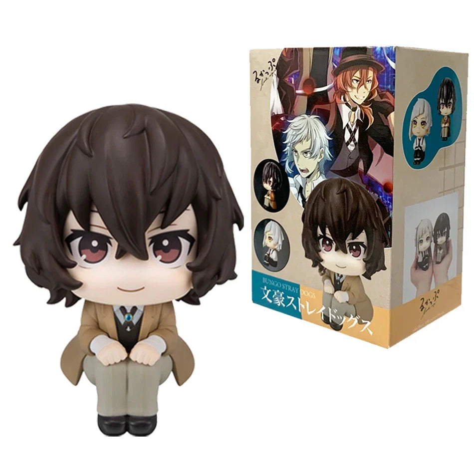 NEW megahouse look up bungou dogs vadios dazai osamu nakajima atsushi action figure toys pvc model kawaii q doll collection