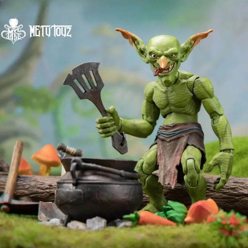 Pre-Sale 13cm Genuine Metytoyz Goblin Adventure Team Warrior Action Figure Movable Joint Trendy Toy Merch Collectibles Gift