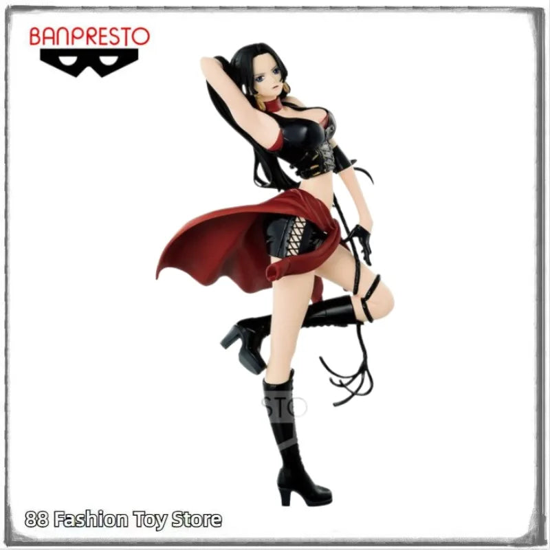 Auf Lager Original Bandai BANPRESTO One Piece FLAG DIAMOND SHIP Boa Hancock Anime Figuren Spielzeug Geschenke Ornamente