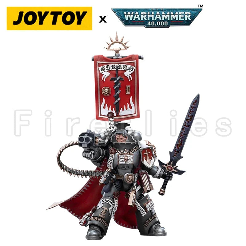 1/18 JOYTOY Action Figure 40K Grey Knight Castellan Crowe Re-Issue Anime Collection Model Toy