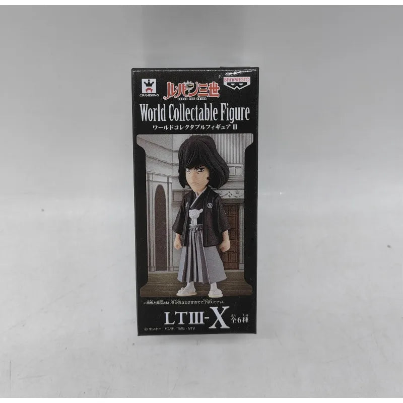 BANDAI Original WCF Series Lupin III Mine Fujiko Ishikawa Goemon Q Version Anime Model Desktop Decoration Boys Gift