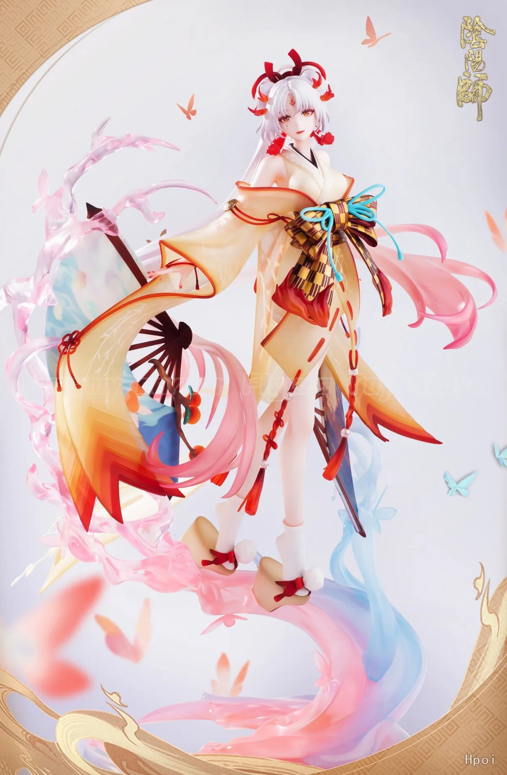【In Stock】Original NetEase Onmyoji Shiranui Yu Huo Diewu Ver 1/8 Scale Figure Collection Model Toy