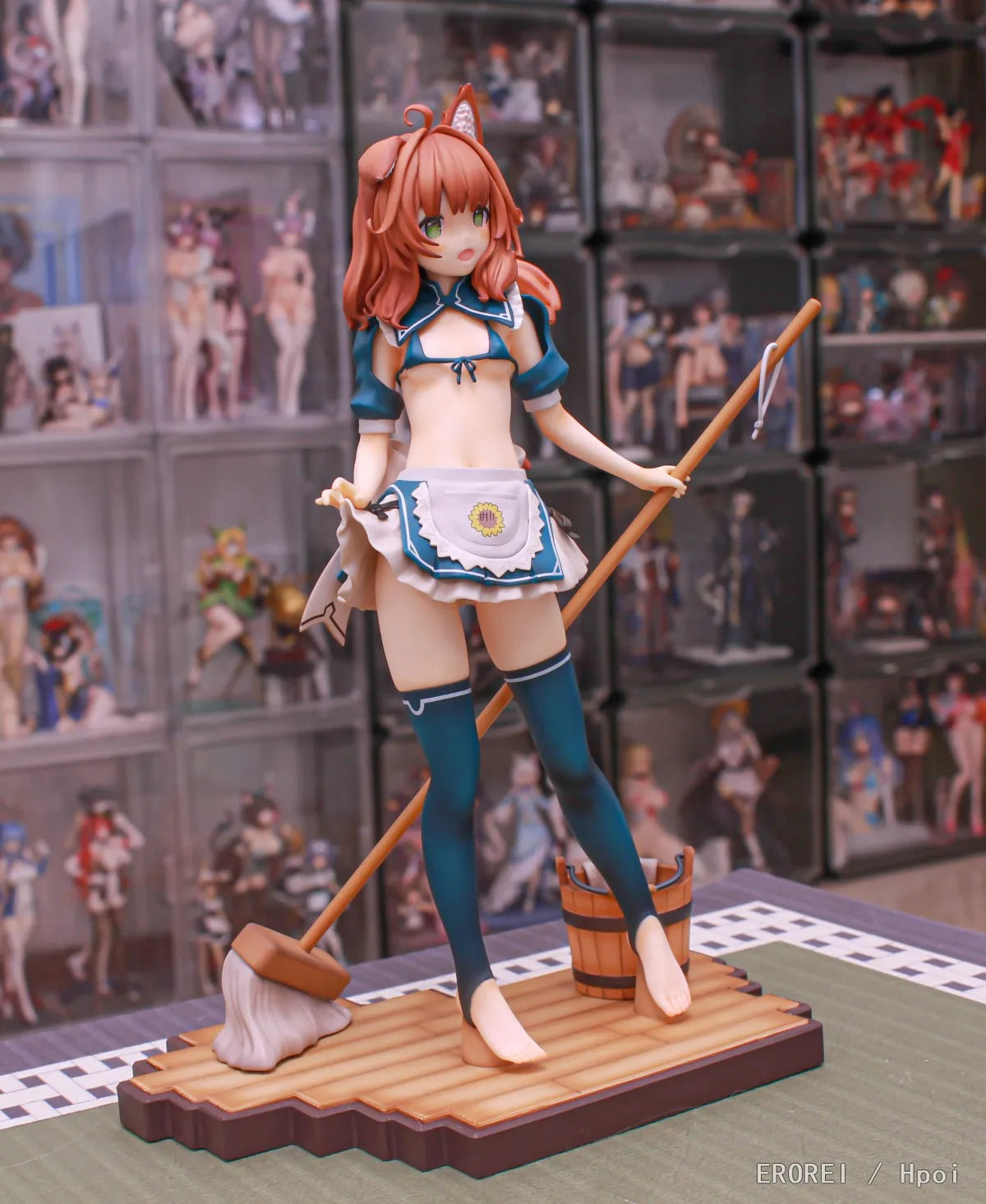 In Stock Original Daiki Kougyou KemoMimi Maid Kiki Mora Anime Figure Model Toys Collection Gifts