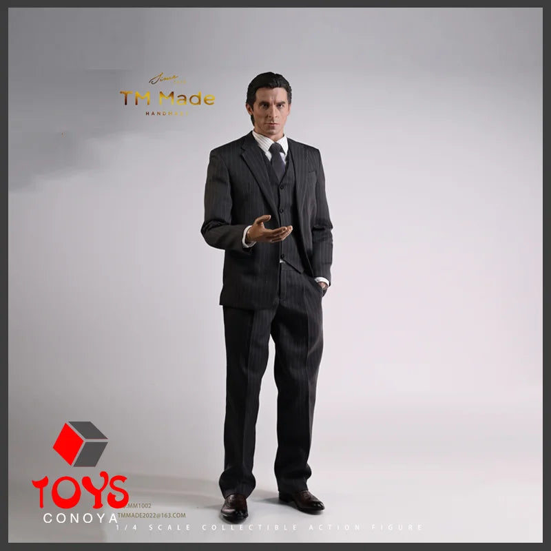 【2026 Q1】TM Made MM1002 1/4 Christian Bale Action Figure 48cm Male Soldier Action Figure Body Doll Toy Model for Fans Collection