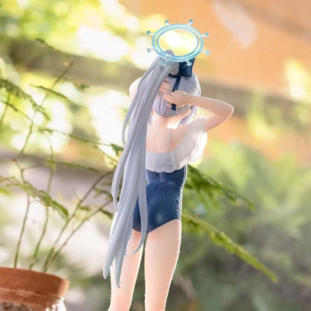 Japanese Hand Figure Yuexue Gongzi Japanese Version Azure File Swimsuit Beautiful Girl Desktop Ornament Anime Hand Figure Model