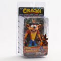 NECA Crash Bandicoot with Crate Replica Action Figure Model Toy Gift For Collection