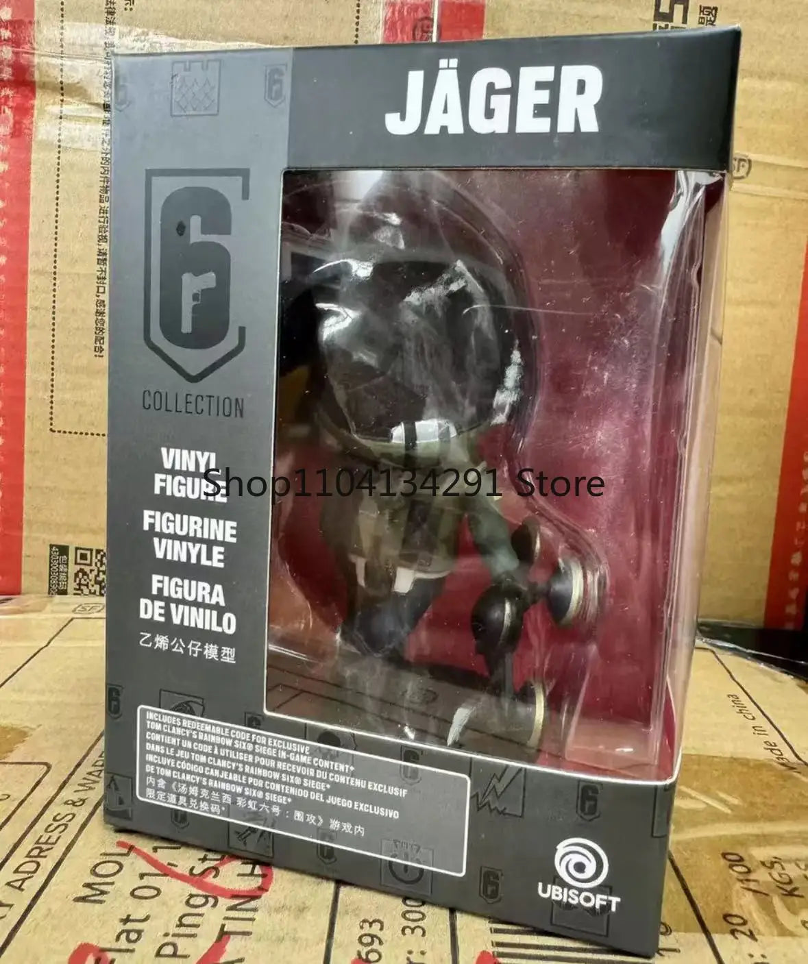 10cm R6 Rainbow Six Siege Figure Blitz Montagne Bandit Caveira Thermite Ash Action Figure Q Version Collection Decora Toys Gifts