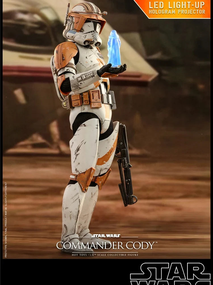 HOTTOYS HT MMS524 1/6 Clone Commander Cody Movable Figure Star Wars：Episode III - Revenge of the Sith 12" Full Set Soldier Gift