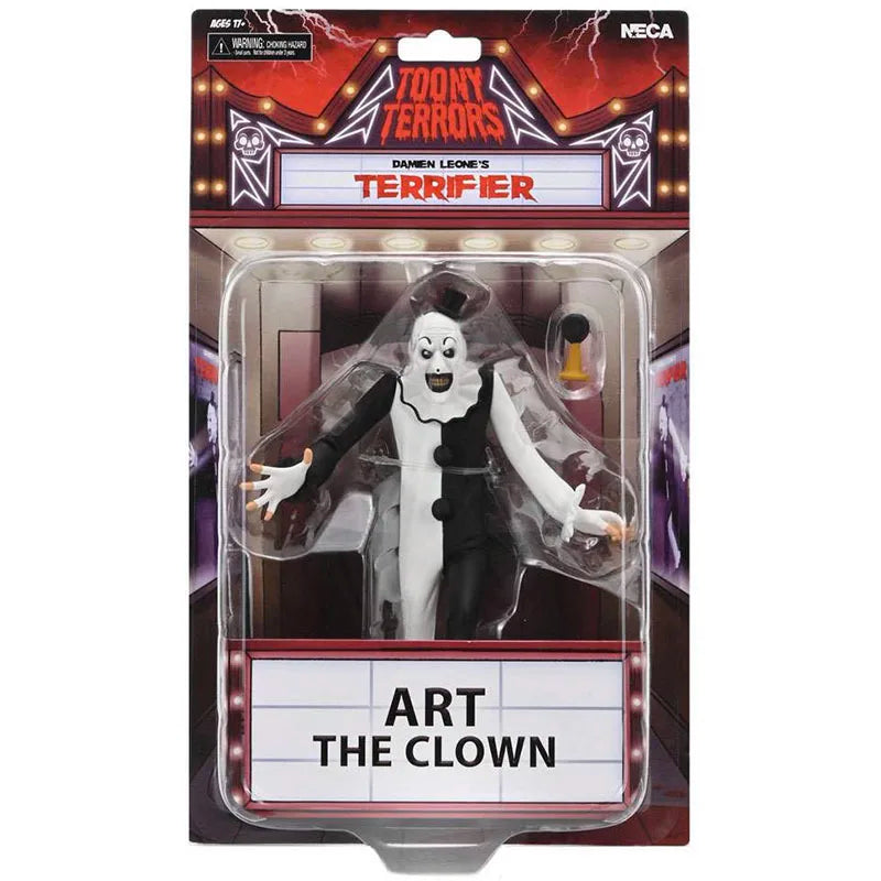 NECA 45255 Art The Clown Figure Damien Leone's Terrifier Figurine Anime Action Figuras Collectible Model Doll Ornament Original