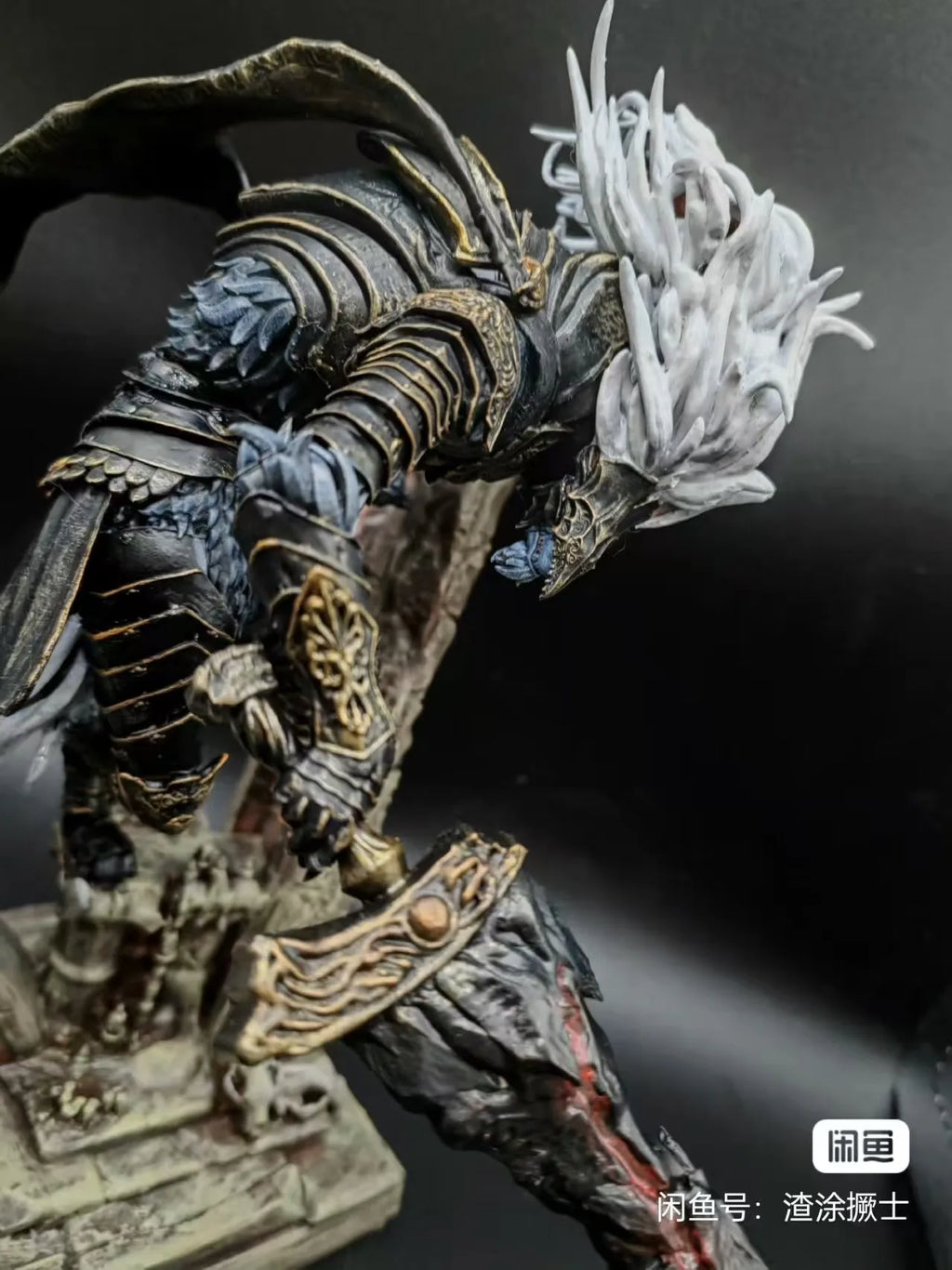 Black Blade Maliketh 3D - Printed Resin - Painted Finished Collectible Model Toy