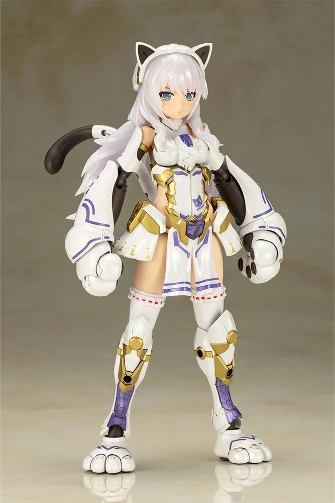 Kotobukiya FG171 1/12 16cm Female Soldier Plastic Assembly Cute Cat Armor Full Set 6inch Action Figure For Collection DIY Dolls