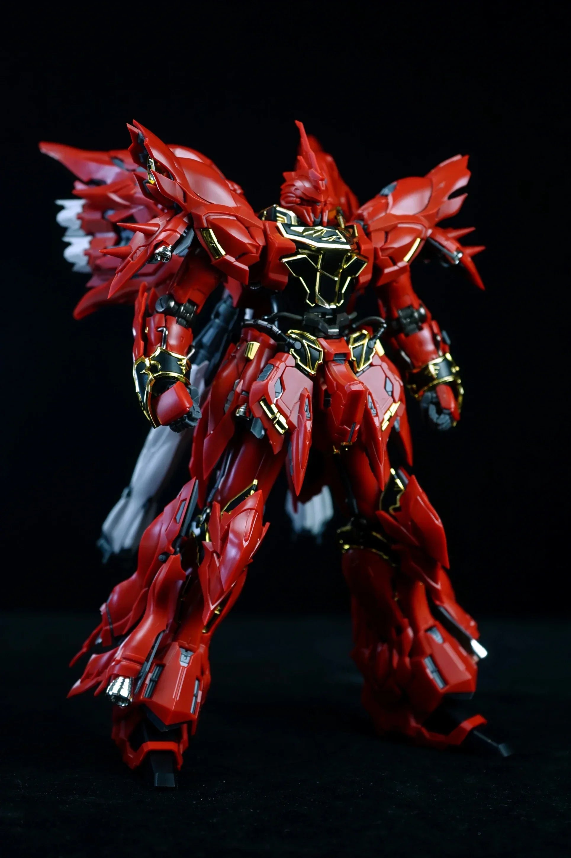 Iron Toys Metal Frame Parts for Sinanju 1/100 MG MSN-06S Alloy Skeleton Assembly Action figure Accessories With original box