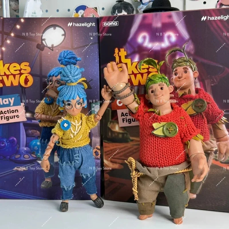 Resonance Gong It Takes Two Cloth Action Figures - Movable Collectible Dolls From The Game Toy Gifts