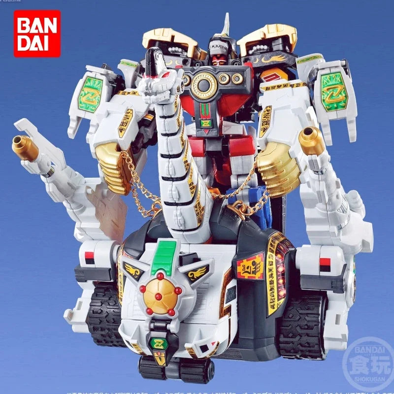In Stock 100% Original Bandai Super Minipla Kyouryuu Sentai Zyuranger Mighty Morphin Action Figure Toy Friend Gift