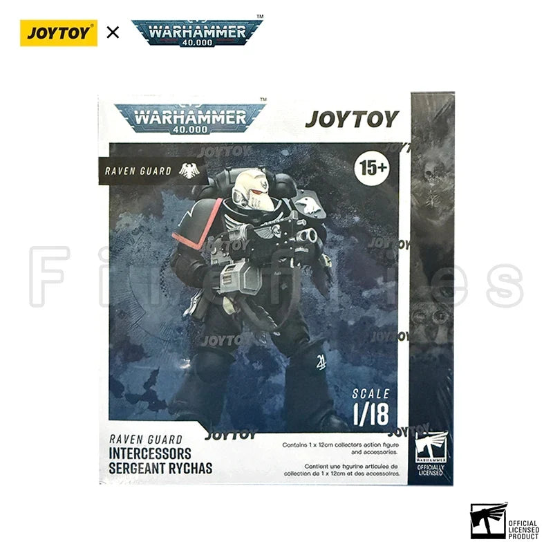 1/18 JOYTOY Action Figure 40K Raven Guard Intercessors Anime Model Toy