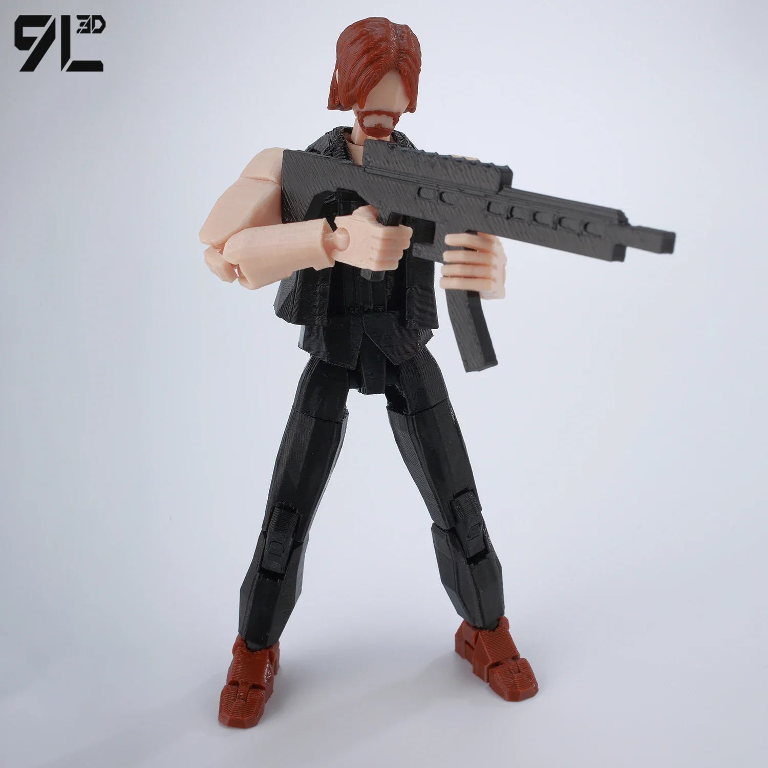 9L3D Lucky13 The Walking Dead Multi Jointed Anime Figure Collectible Full Body Movable Robot Cool Anime Figure for Birthday Gift